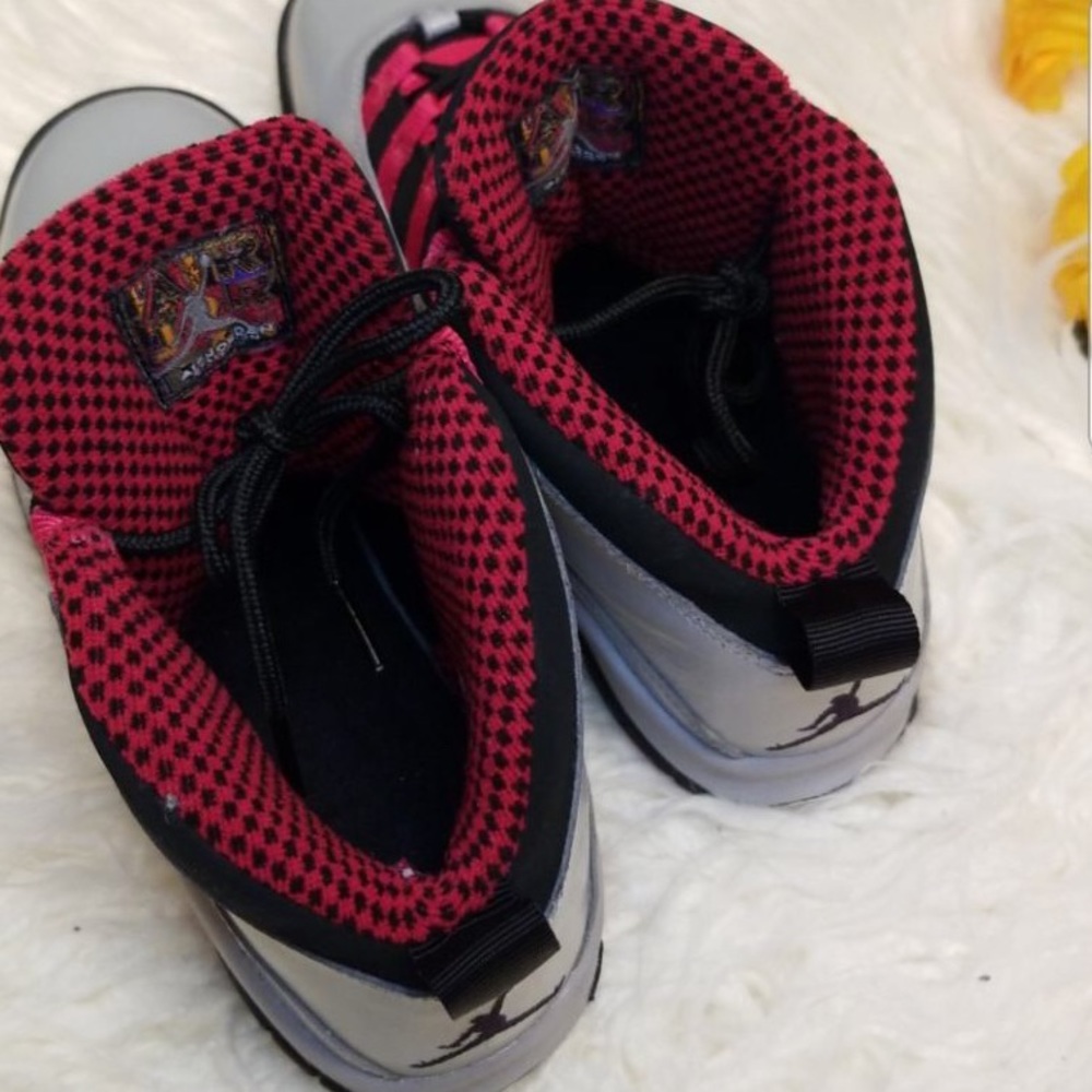 AUTHENTIC GIRLS AIR JORDAN 10 RETRO (GS) - Picture 6 of 8